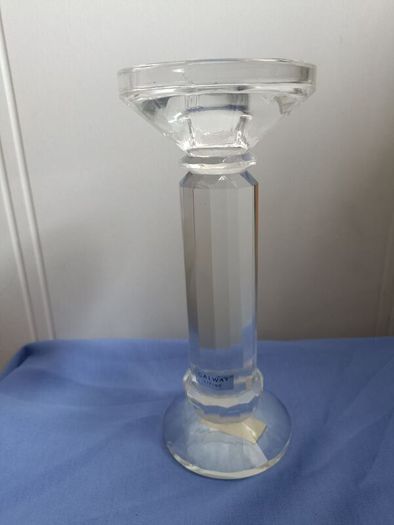 Crystal candle holder