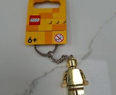 Lego Gold Minifigure Keyring