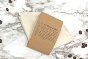 Stella &amp; Sol - #4 Reusable Cotton Coffee Filters - 2 Pack