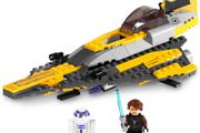 Lego Star Wars 7669: Anakin's Jedi Starfighter (2008) 100% Complete (NO BOX)