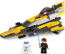 Lego Star Wars 7669: Anakin's Jedi Starfighter (2008) 100% Complete (NO BOX)