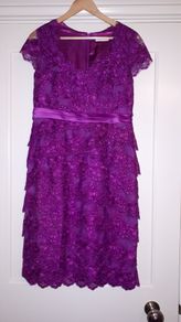 Beautiful Pink Jacques Vert Dress Size 12