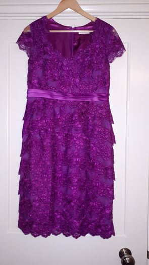 Beautiful Pink Jacques Vert Dress Size 12