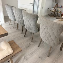 4 x Diamond Furniture Dining Chairs