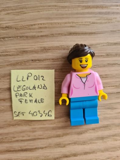 lego llp012 legoland park female, set 40343