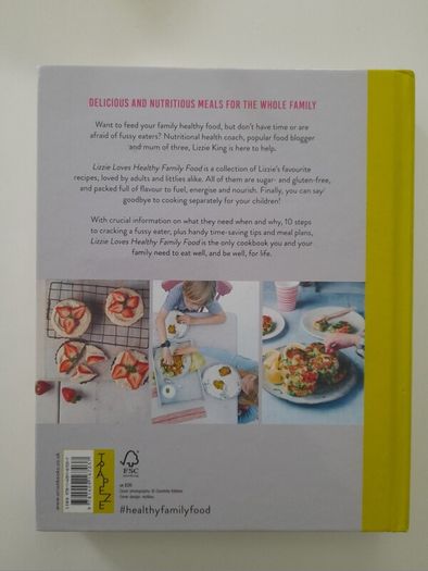 Lizzie Loves family cook book
