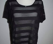 Dark grey long line top size UK20 EU48 Postage included