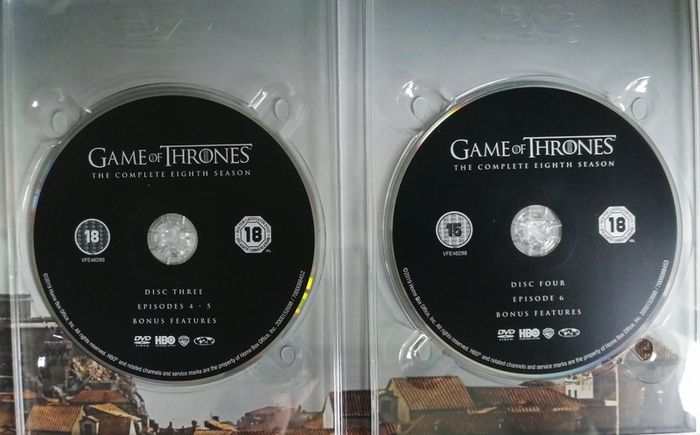 Game Of Thrones (Complete Collection 1-8 + Conquest & Rebellion) [DVD TV Boxsets]