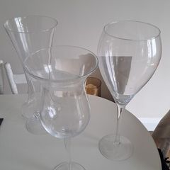 Glass table arrangements