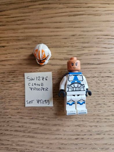 lego sw1276 clone trooper, set 75259