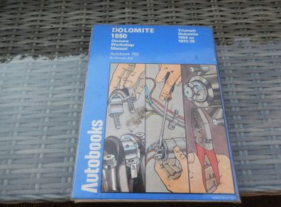 Triumph Dolomite 1850 workshop manual,1976.