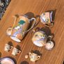 Title: Vintage Japanese Lusterware Coffee & Tea Set (18-Piece) Image 3