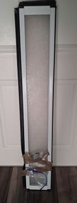 Panelled folding shower door