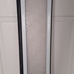 Panelled folding shower door