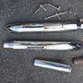 twin exhaust pipes muffler pipe Image 2