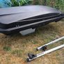 Roof box 400l & bars 125 cm Image 2