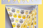 Adorable Owls Bunting