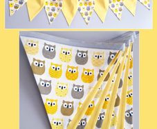 Adorable Owls Bunting