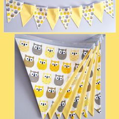 Adorable Owls Bunting