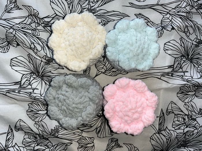 hand made crochet plush plushies