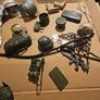 3 Power Team Action Figures plus 2 similar figures plus loads of clothes and accessories mixed lot Image 6