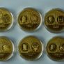 Complete Set of Gold plated 24 commemoratives of 'The Most Expensive Coins in the World' Image 5
