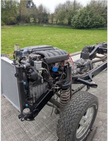 G-Wagen specific OM606 Engine and 6 speed gearbox