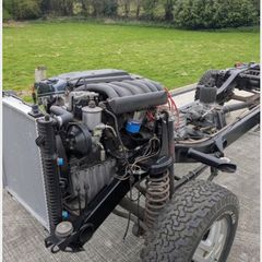 G-Wagen specific OM606 Engine and 6 speed gearbox