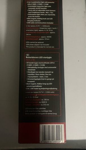 Cordless led rechargeable work inspection light torch 3 in 1 brand new