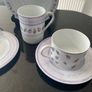 Six piece matching set off M&S berties and leaves breakfast set Image 2