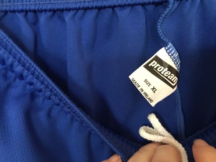 Proteam mens sky blue shorts Size XL