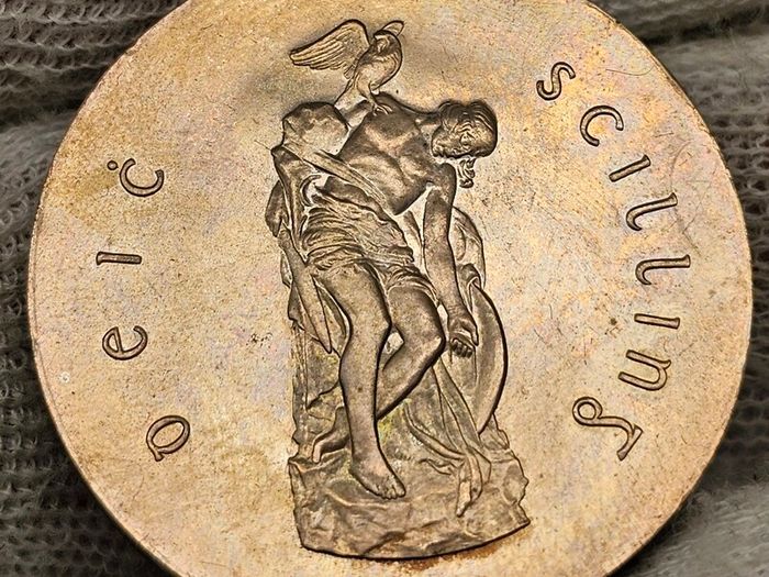 Ireland 1966 Silver Proof 10 Shillings in Original Holder