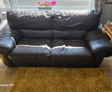 3-1-1 leather couch