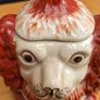 Staffordshire tobacco jar double sided collectible Image 10