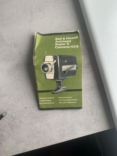 bell and howell super 8 camera