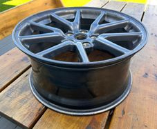 Tesla Model 3 alloy , tesla OEM alloy, it had  235 45 R18 98 on it