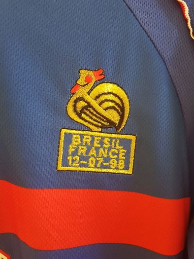 France 1998 World Cup Final Shirt - Zidane #10 - Size M