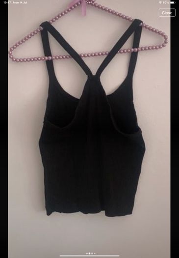 tshirt Bnwt Zara racer back tshirt small