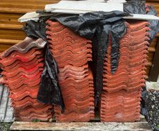 New roof tiles