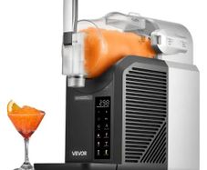 Slushie Machine, 2L No Ice Needed Slushy Machine for Home, Frozen Drink Maker with 6 Preset Programs, Margarita Machine with Self-Cleaning, Frozen Margaritas, Frappes, Milkshake, and More