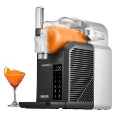 Slushie Machine, 2L No Ice Needed Slushy Machine for Home, Frozen Drink Maker with 6 Preset Programs, Margarita Machine with Self-Cleaning, Frozen Margaritas, Frappes, Milkshake, and More
