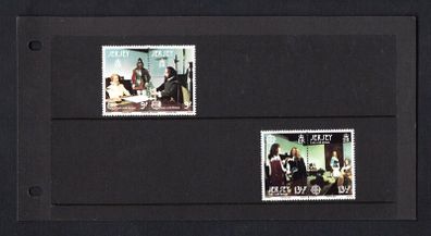 1980 Jersey Europa Stamps - Famous People Commemorative Stamps Presentation Pack