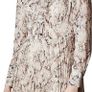 Karen Millen Beige Pink Snake Print Pleated Mini Dress BNWT UK 14 RRP 230 Image 3