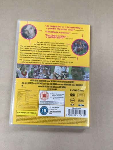 One day in September Olympics documentary rare Michael Douglas