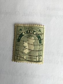 Definitive 1922 Irish stamp - Eire