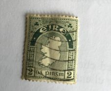 Definitive 1922 Irish stamp - Eire