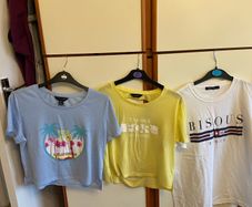 3 Tops/Tee shirts, size 10