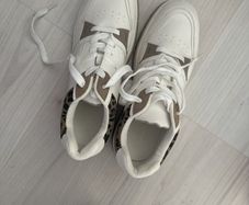 Brand New White Platform Trainers Size 8 EU 41