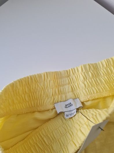 River Island Girls Skirt Yellow NEW