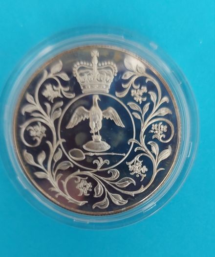 England 1977 Proof Twenty-Five Pence Silver Coin